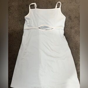 Women's White Sleepwear Dress
